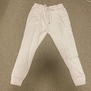 Pink sweatpants, slightly used
